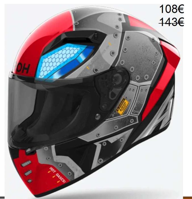 Нови мото каски MT Helmets  и AIROH, различни размери