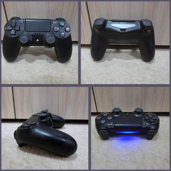 Оригинален черен джойстик DualShock 4 за PS4