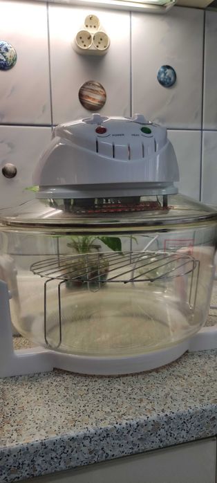 Cuptor electric combinat Esperanza Quasar 18L, 1400W, alb