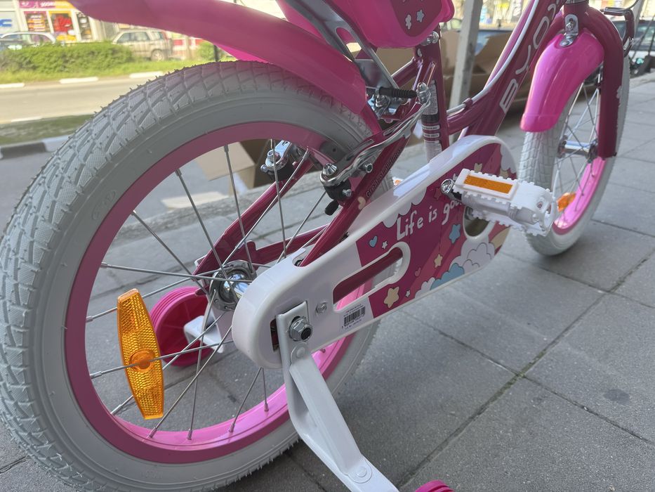 Детски велосипед 16” BYOX CUPKAKE !! НОВ + 2г. Гаранция !!