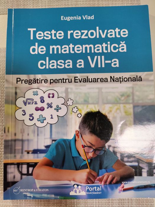 Set- Teste rezolvate de mate pentru Evaluarea națională și Mate 2000-