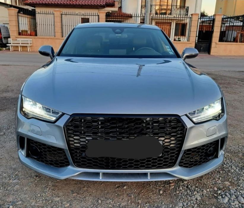 Rs7 A7 4G предна броня с решетка Facelift