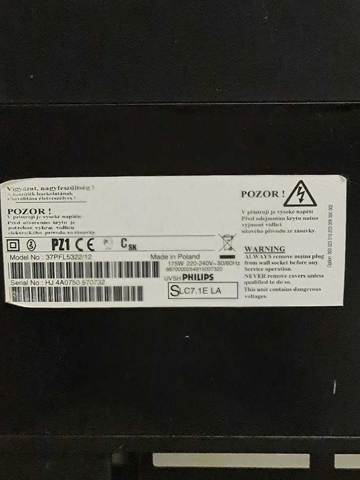 Philips телевизор LED