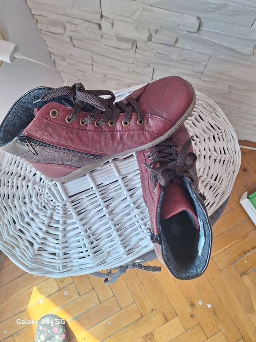 Дамски боти от естествена кожа" Remonte"