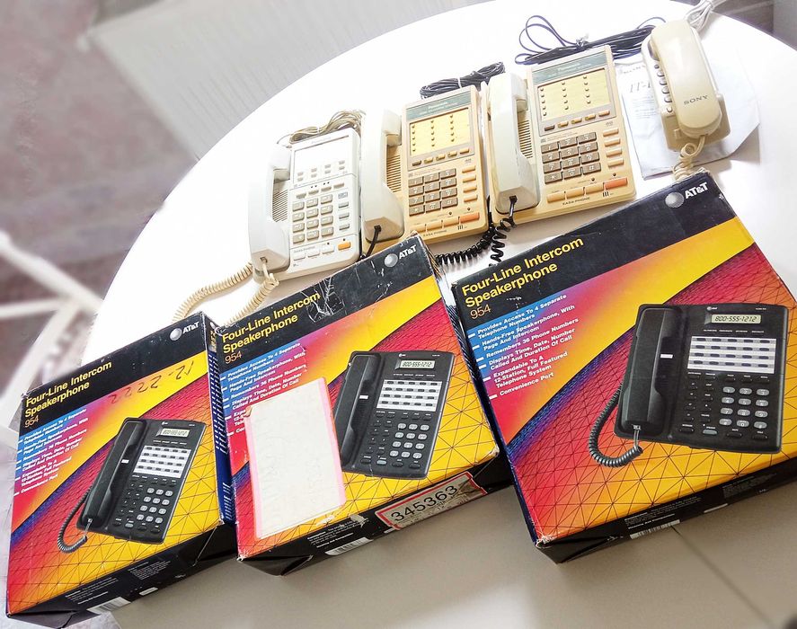 Telefoane fixe 2-3 linii Sony, Panasonic, At&T