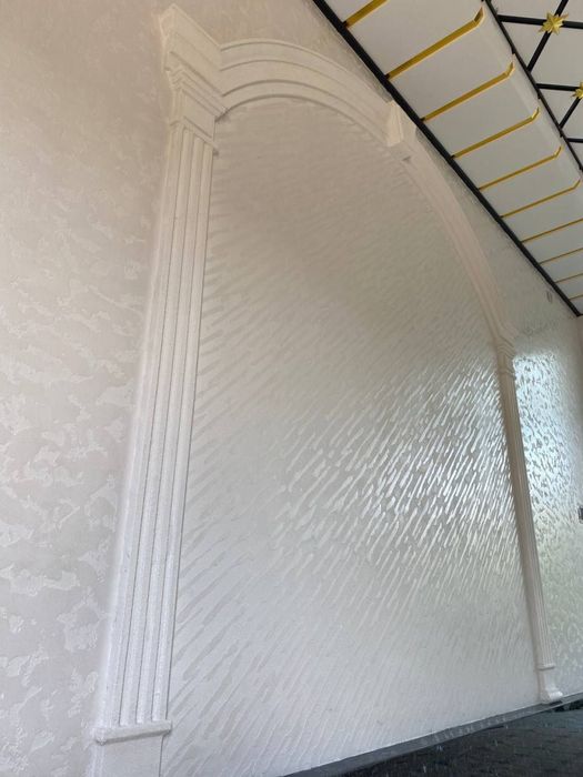 Fasad Travertin decor ishlari sifat va halollik