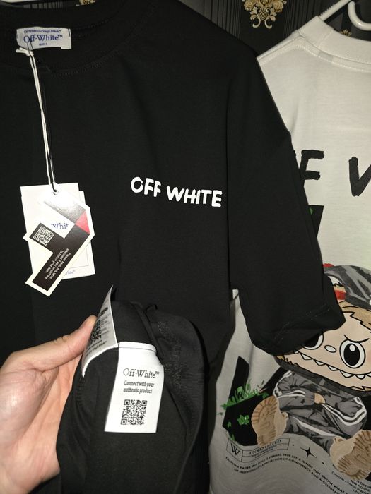 Tricou Off white unisex / dsquared2