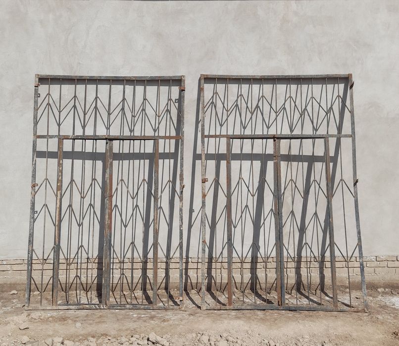 Temir panjara ugulnikdan