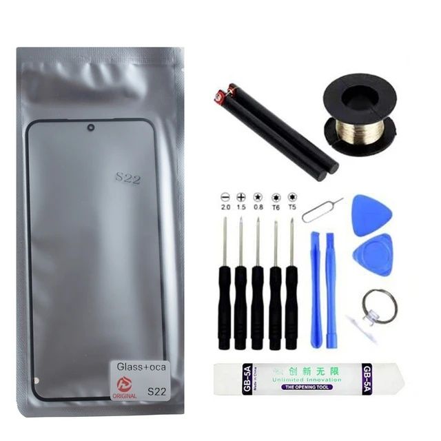 Touchscreen Samsung S22 5G si kit reparatie inclus