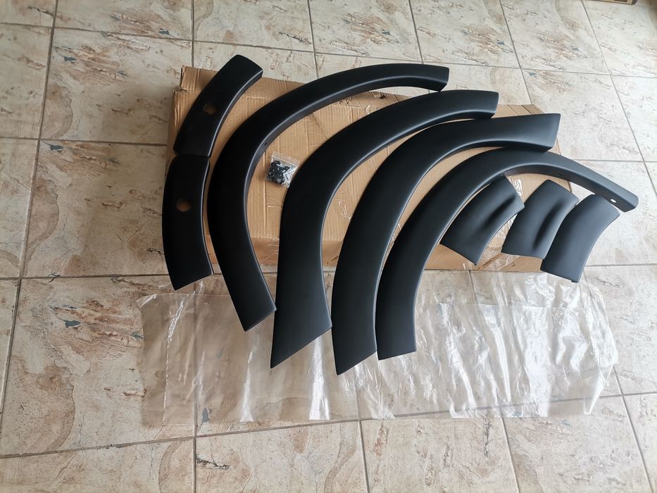 Bandouri, protecții aripi și bari duster2