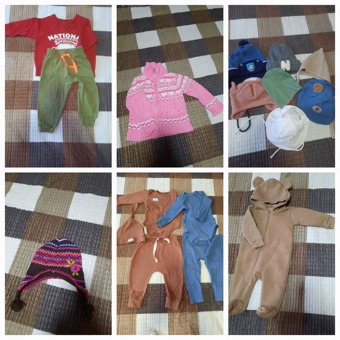 Продаются детские вещи с 0 до 2 лет на мальчика и девочку