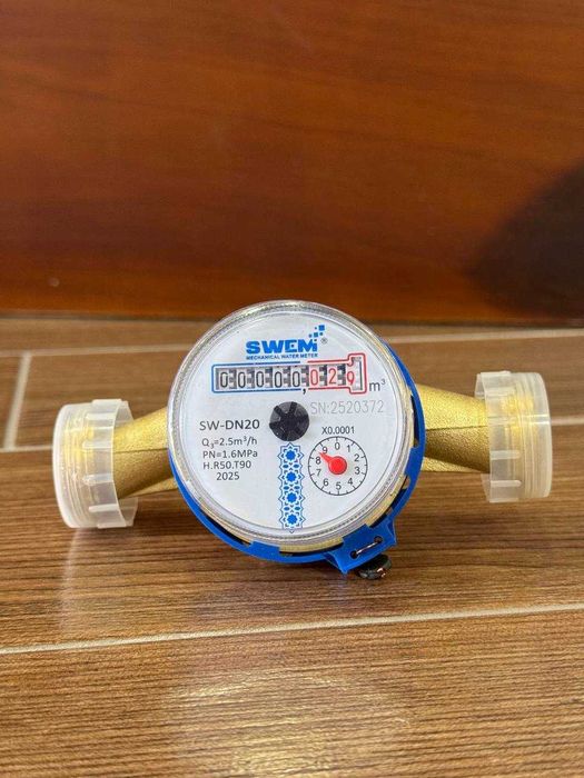mexanik va impuls Swem suv hisoblagichlari 15-20mm . Сетчик воды Swem