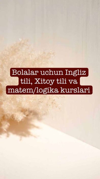 Ingliz va  Xitoy tili  (hsk) kurslariga qabul ochiq