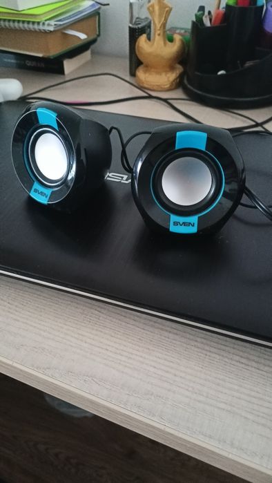 Динамики через USB, колонки