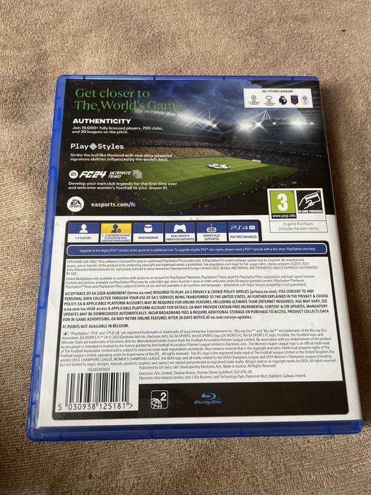 Fc24 za ps4 mnogo dobro sistoqnie