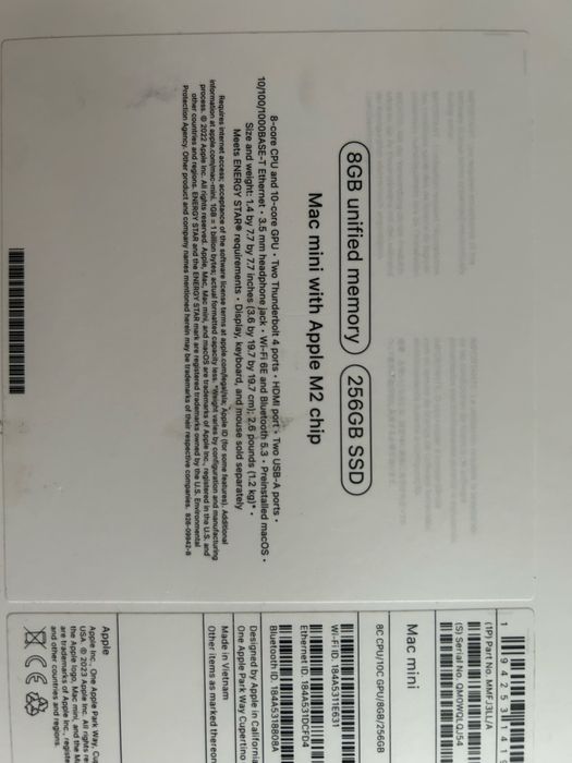 Apple Imac mini M2. Новый.