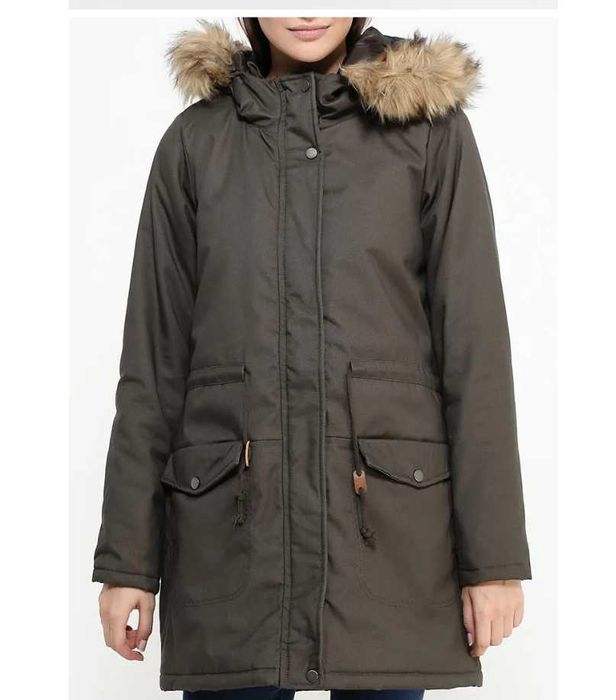 Брендовая женская парка