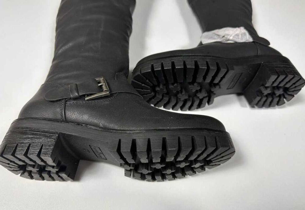 Нови дамски черни ботуши Jenny Fairy