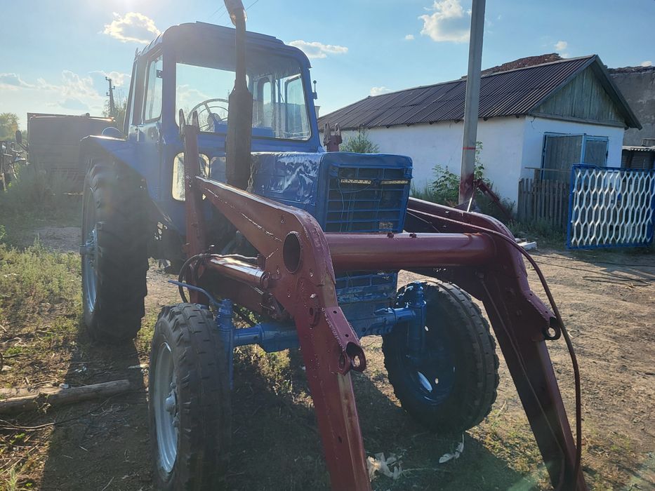 Трактор мтз 80 с куном