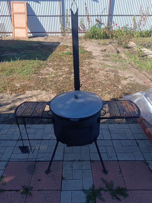 Продам печь с казаном