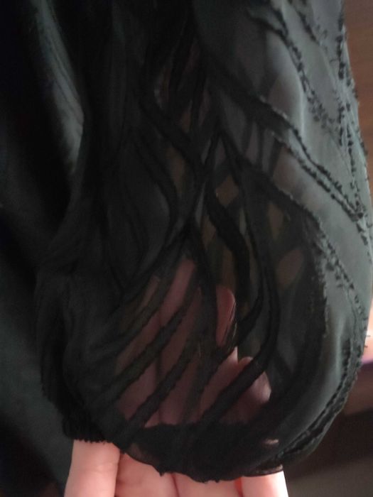 Дамска черна рокля L