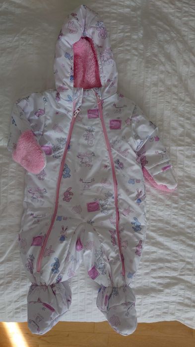 Бебешки космонавт за момиче, 62 см, 0-3 м