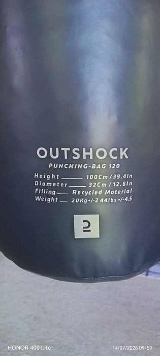 Sac box +mănuși  in stare foarte bună