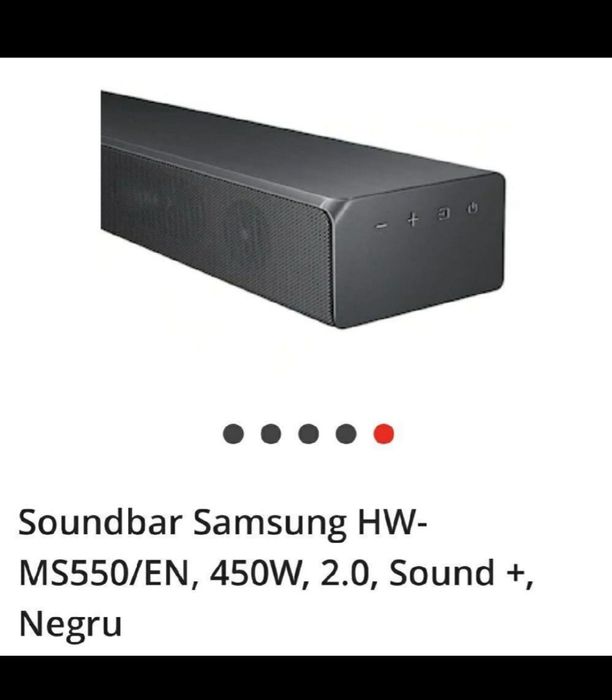 Soundbar samsung hw ms550,450w,pt.muzică
