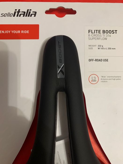 Sa scaun bicicleta selle italia flite boost x-cross TI 316 superflow
