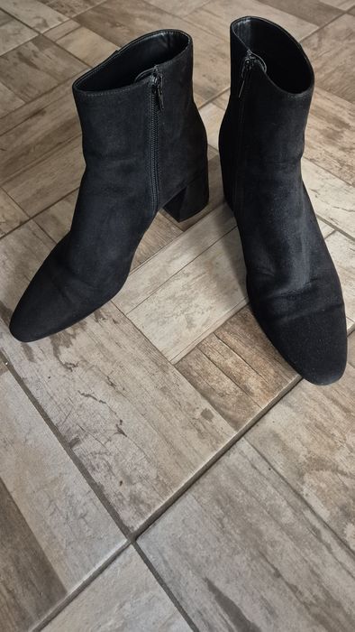 Botine negre mango 39