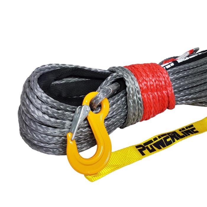Cablu sintetic,sufa,plasma,troliu-28m/8mm,9mm,10mm/”Power Line”carlig