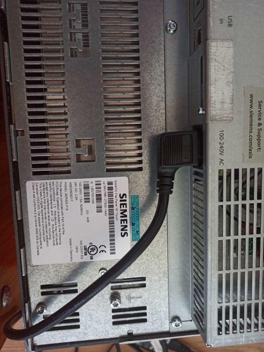 Panou industrial Siemens si calculator industrial IPC827C