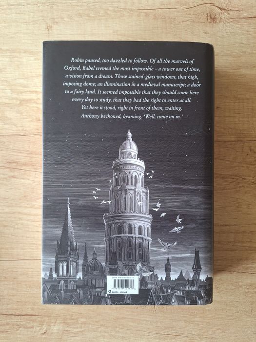 Книга "Babel" от R.F.Kuang, твърди корици