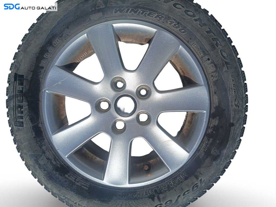 Set 4 Jante Janta Roata Roti Aluminiu 195 65 15 R15 Volkswagen Golf 7 2013 - 2020 (KBA45850 6 1/2Jx15H2 ET 47) [JNT0013]