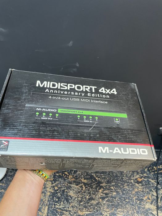 interfață MIDI USB M-Audio MIDISport 4x4 Anniversary Edition
