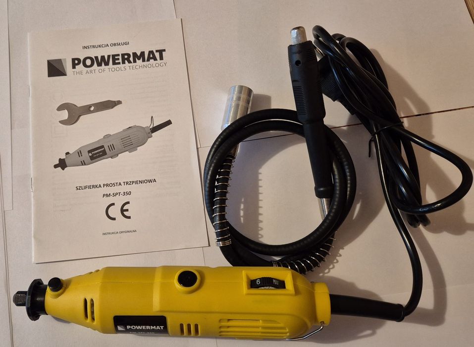 Mini freză/Polizor drept/ax Powermat PM-SPT-350W