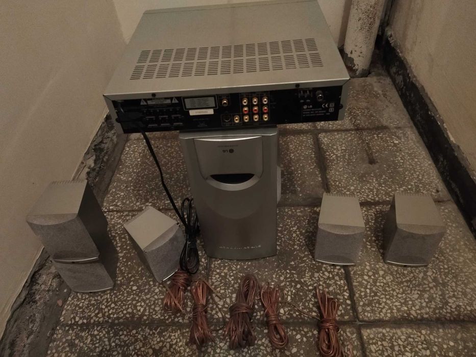 DVD-хоумтеатер LG