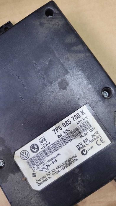 Modul bluetooth skoda octavia 2011,cod 7P6035730K