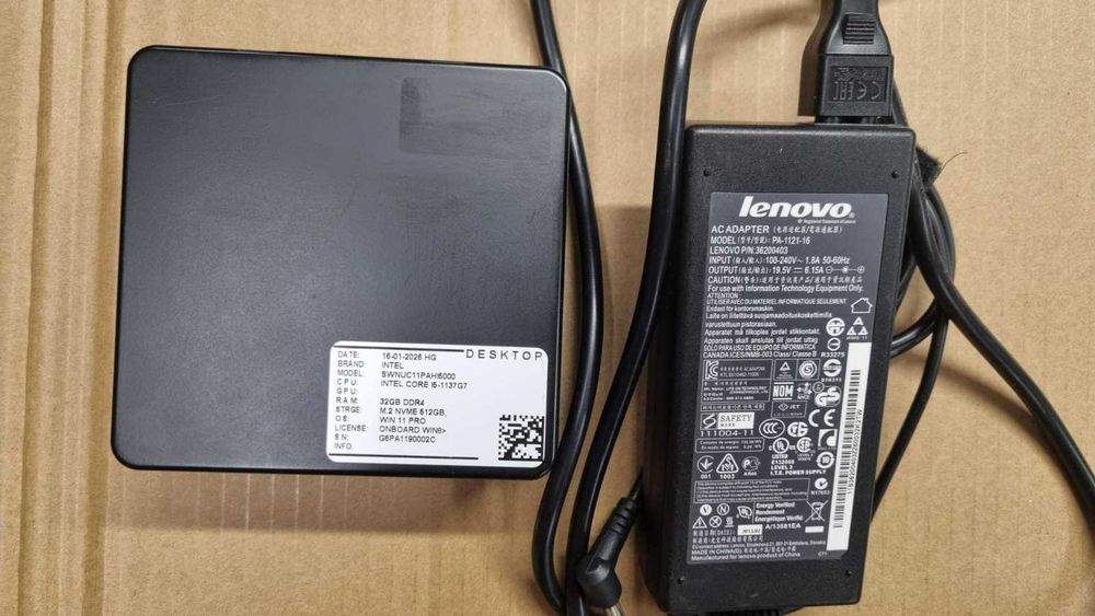 Intel NUC NUC11PAHI5/ Intel core i5/ RAM 32GB/ 512GB NVMe Mini PC