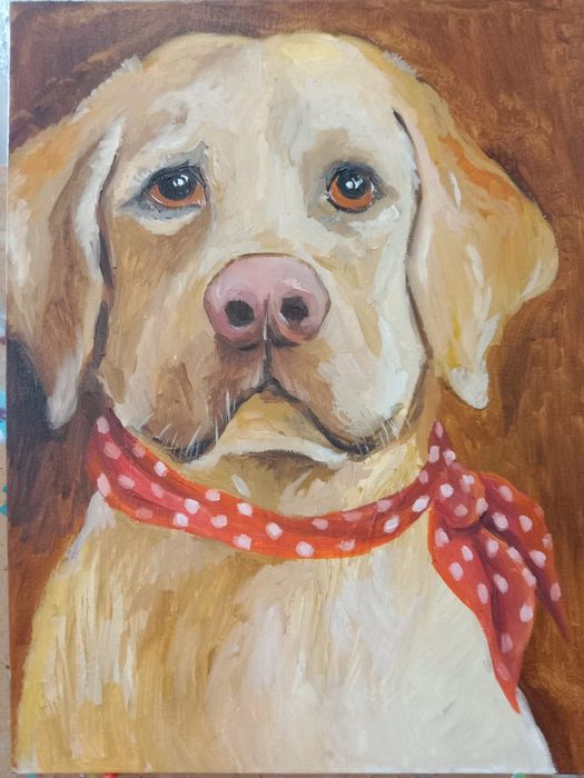 Продам картину "Кот" и "Пес"