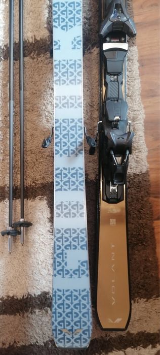 Ски Goldbergh Volant Champagne 155 см. Ръчно направени и номерирани.