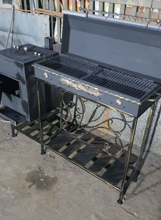 Мангал шашлычница барбекю гриль дачный садовый качественный