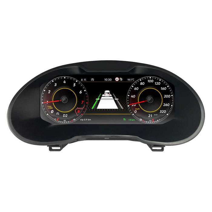 Дигитален километраж за Skoda Octavia (2008–2018) | 12.3'' LCD Табло