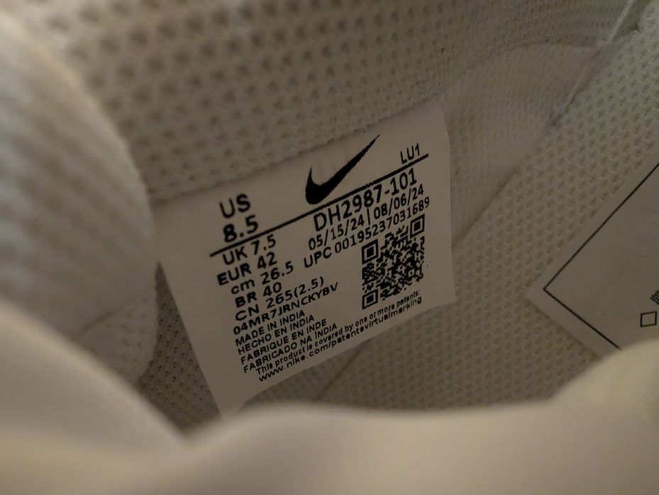 Nike Court Vision Low Next Nature, Alb, Negru