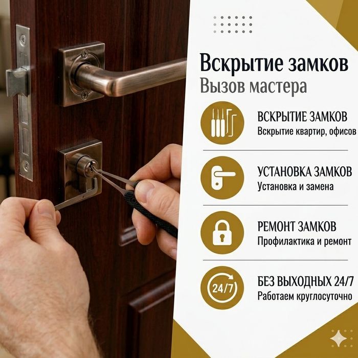 Вскрытие замков,замена и установка  замков