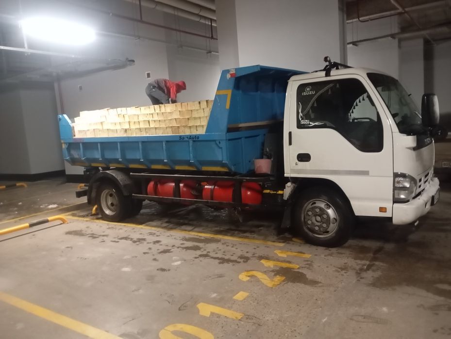 Вывоз мусор Исузи.Vivoz musor isuzu