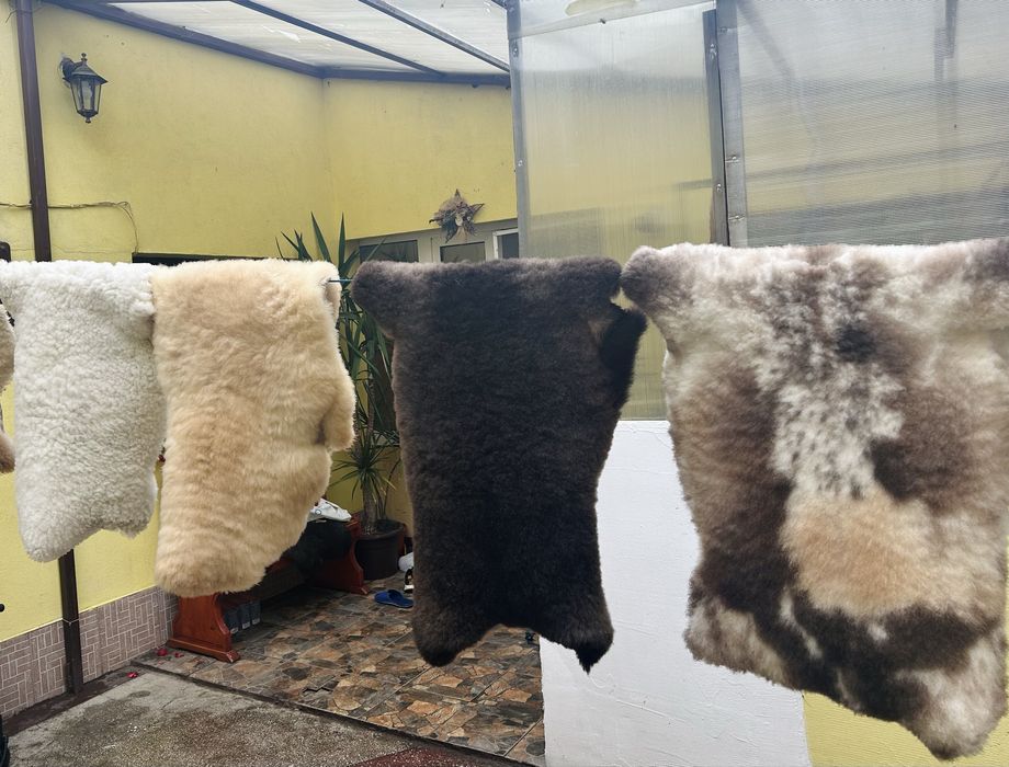 Piele de oaie, blană de oaie tradițională/ naturală