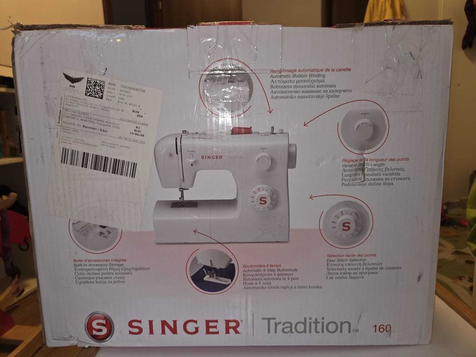 Mașină de cusut Singer Tradition 2250 – Stare excelentă