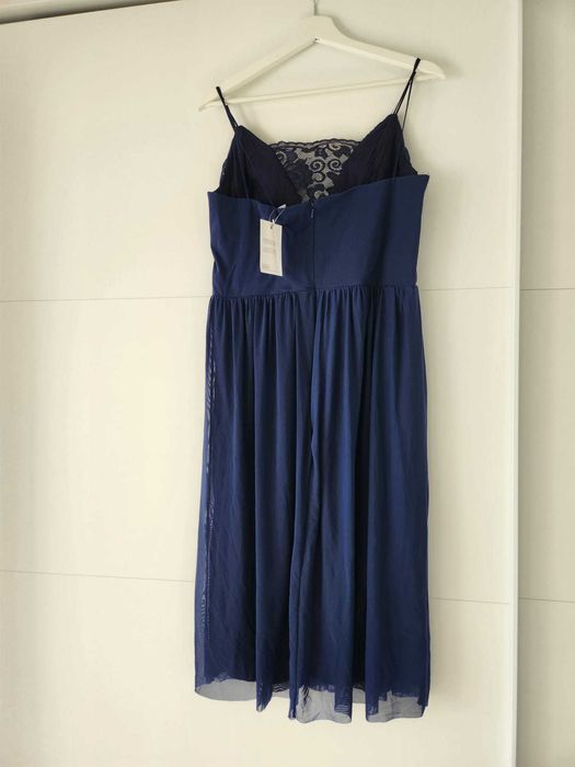 Rochie vară ASOS,  NOUĂ, cu etichetă,  bleumarin