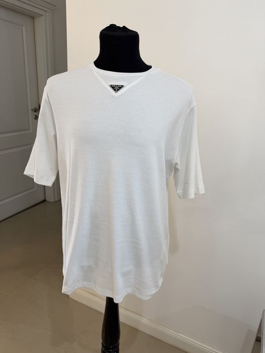 Tricou Prada Alb